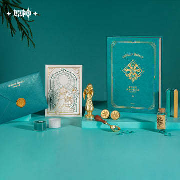 Genshin Impact Mondstadt Wax Seal Stamp Gift Box
